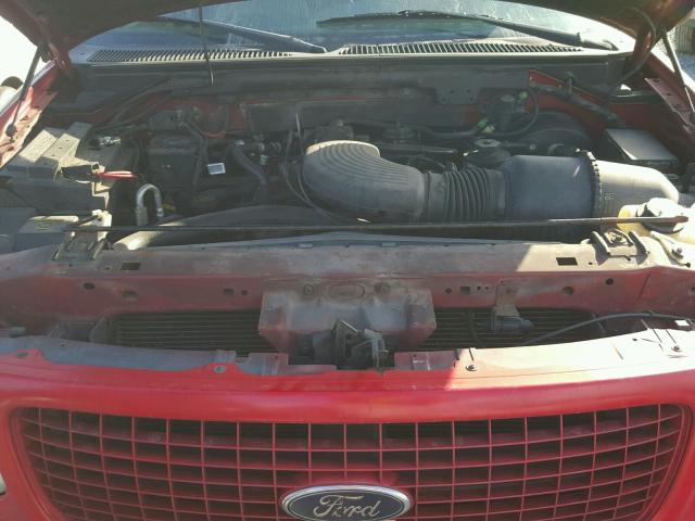 1FMPU16L9YLB83382 - 2000 FORD EXPEDITION RED photo 7