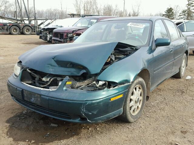 1G1NE52M5WY120027 - 1998 CHEVROLET MALIBU LS GREEN photo 2