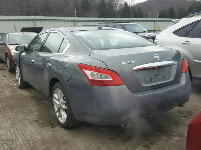 1N4AA51E09C812389 - 2009 NISSAN MAXIMA S GRAY photo 3