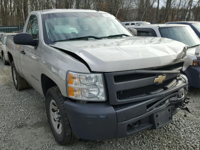 1GCEK14X59Z147954 - 2009 CHEVROLET SILVERADO BEIGE photo 1