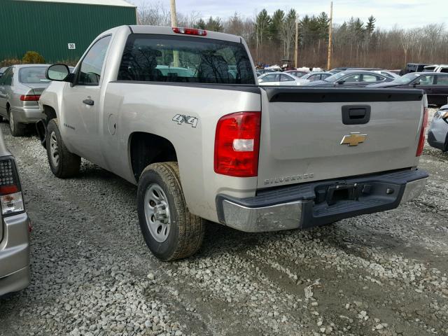 1GCEK14X59Z147954 - 2009 CHEVROLET SILVERADO BEIGE photo 3