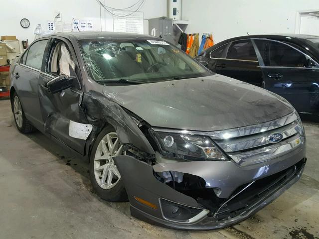 3FAHP0JA7BR342446 - 2011 FORD FUSION SEL GRAY photo 1