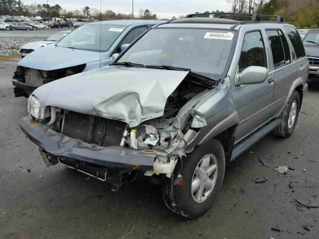 JN8DR09Y41W583742 - 2001 NISSAN PATHFINDER GRAY photo 2