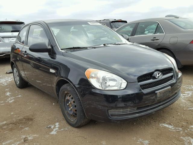 KMHCM36C99U135533 - 2009 HYUNDAI ACCENT GS BLACK photo 1