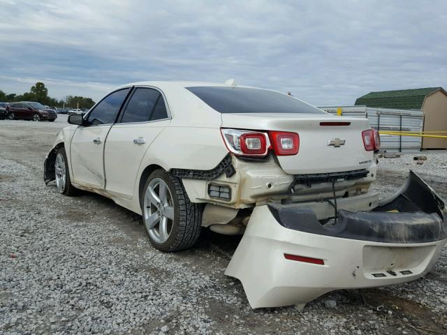 1G11J5SX9DF217762 - 2013 CHEVROLET MALIBU LTZ 奶油色 照片 3