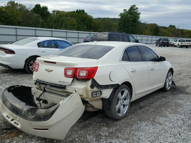 1G11J5SX9DF217762 - 2013 CHEVROLET MALIBU LTZ 奶油色 照片 4