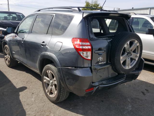 JTMWF4DV5A5031447 - 2010 TOYOTA RAV4 SPORT SILVER photo 3