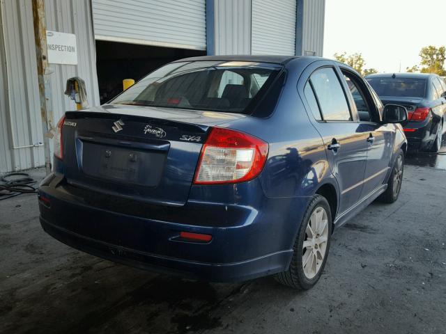 JS2YC417085100150 - 2008 SUZUKI SX4 TOURIN BLUE photo 4