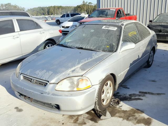 1HGEJ824XWL005734 - 1998 HONDA CIVIC EX SILVER photo 2