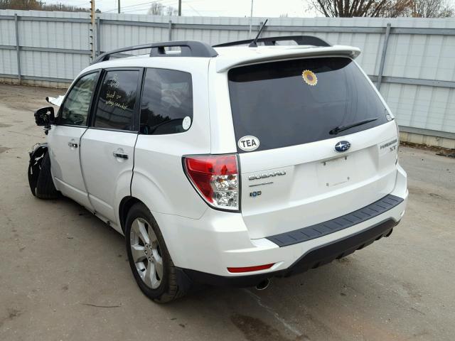 JF2SH6FC9AH722447 - 2010 SUBARU FORESTER 2 WHITE photo 3