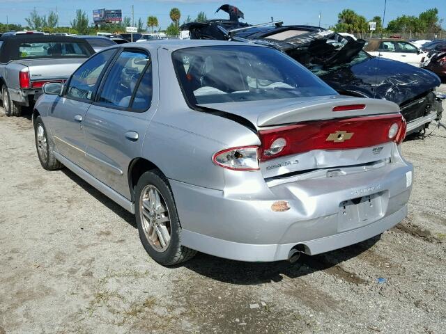 1G1JH52F147228770 - 2004 CHEVROLET CAVALIER L SILVER photo 3