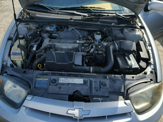 1G1JH52F147228770 - 2004 CHEVROLET CAVALIER L SILVER photo 7