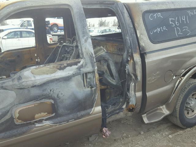 1FTNX21L62EC14132 - 2002 FORD F250 SUPER BURN photo 10