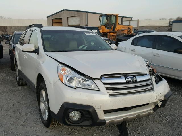 4S4BRDKC5D2202108 - 2013 SUBARU OUTBACK 3. WHITE photo 1