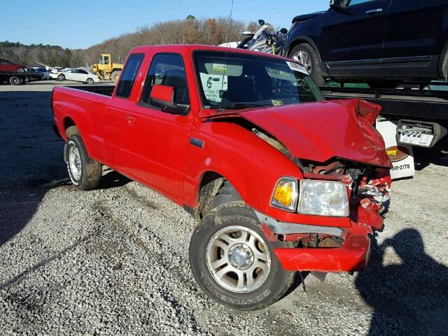 1FTYR14DX7PA11407 - 2007 FORD RANGER SUP RED photo 1