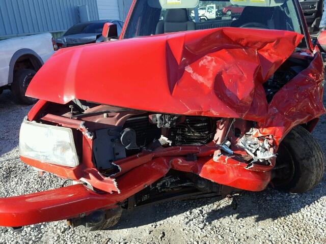 1FTYR14DX7PA11407 - 2007 FORD RANGER SUP RED photo 7