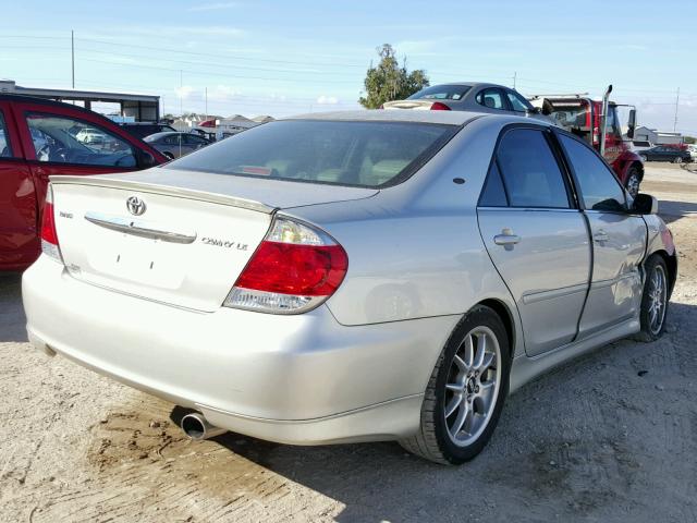 4T1BE32K95U958432 - 2005 TOYOTA CAMRY LE SILVER photo 4