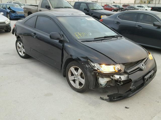 2HGFG12908H559788 - 2008 HONDA CIVIC EXL BLACK photo 1