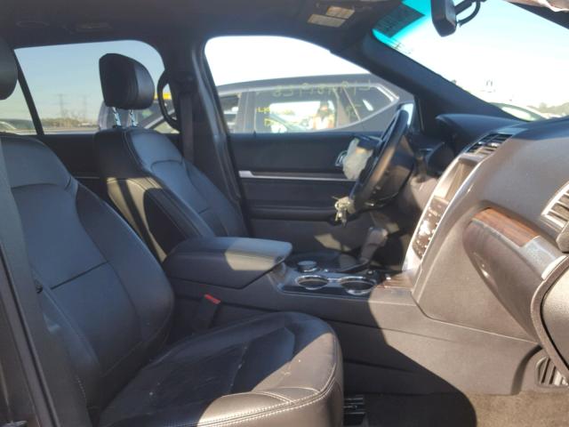 1FM5K8F86GGB02945 - 2016 FORD EXPLORER L 灰色 照片 5