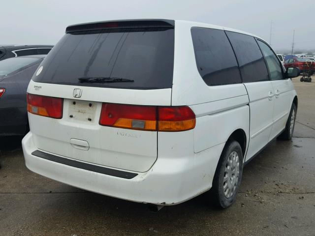 5FNRL18503B025295 - 2003 HONDA ODYSSEY LX WHITE photo 4