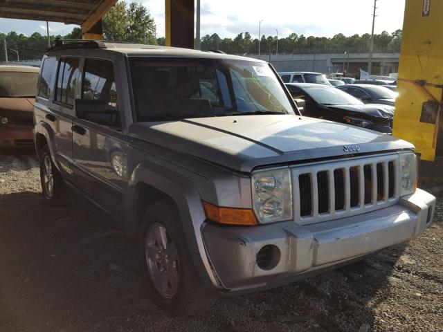 1J8HH48N46C157226 - 2006 JEEP COMMANDER Gümüş foto 1