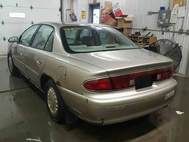 2G4WS52J0Y1327999 - 2000 BUICK CENTURY CU TAN photo 3