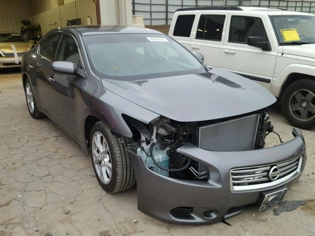 1N4AA5AP2EC446396 - 2014 NISSAN MAXIMA S GRAY photo 1