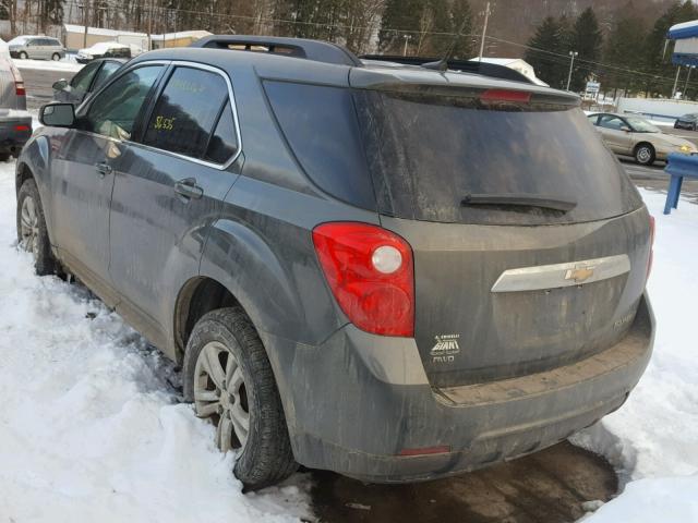 2GNFLEEKXD6332492 - 2013 CHEVROLET EQUINOX LT GRAY photo 3