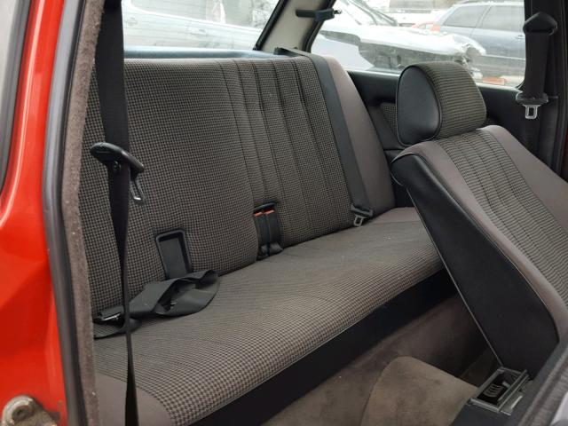 WBAAB6405H1686289 - 1987 BMW 325 E AUTO RED photo 6