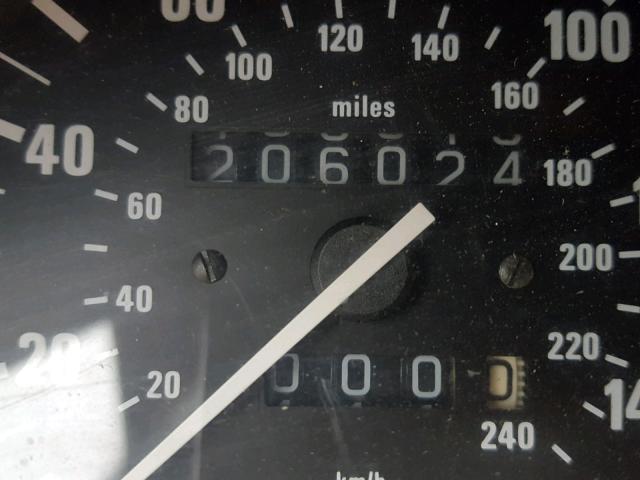 WBAAB6405H1686289 - 1987 BMW 325 E AUTO RED photo 8