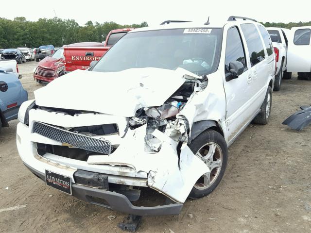 1GNDV33W87D168306 - 2007 CHEVROLET UPLANDER L 白色 照片 2