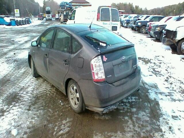 JTDKB20U783347563 - 2008 TOYOTA PRIUS GRAY photo 3