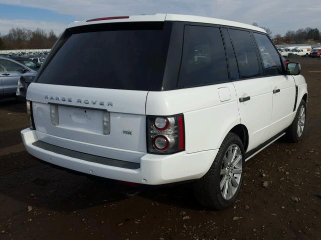 SALMF1D49BA331040 - 2011 LAND ROVER RANGE ROVE WHITE photo 4