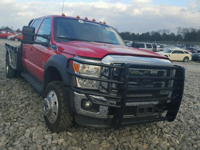 1FD0W4HT9CEC20812 - 2012 FORD F450 SUPER RED photo 1