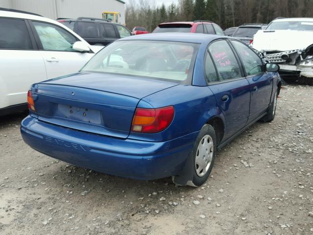 1G8ZH5285YZ179489 - 2000 SATURN SL1 BLUE photo 4