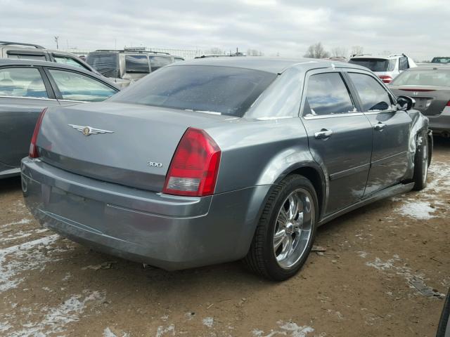 2C3KA43R16H223230 - 2006 CHRYSLER 300 GRAY photo 4