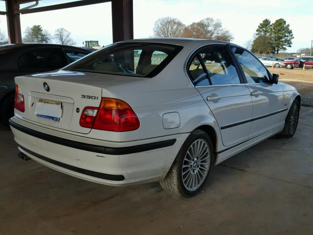 WBAAV53491FJ66935 - 2001 BMW 330 I WHITE photo 4