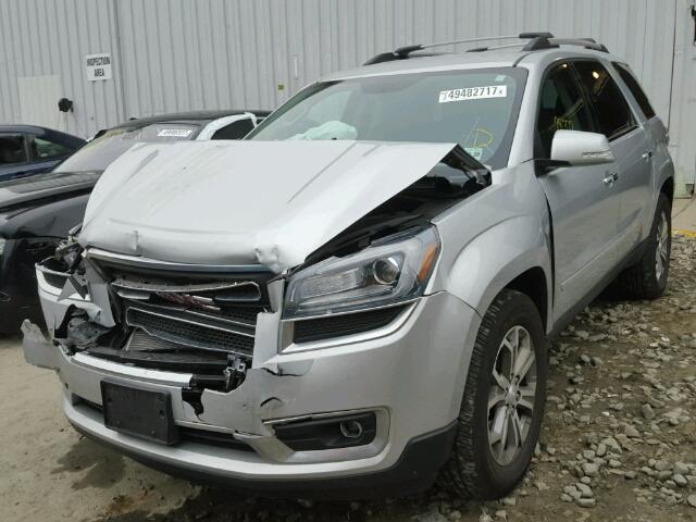 1GKKVRKD2GJ198619 - 2016 GMC ACADIA SLT ვერცხლისფერი ფოტო 2