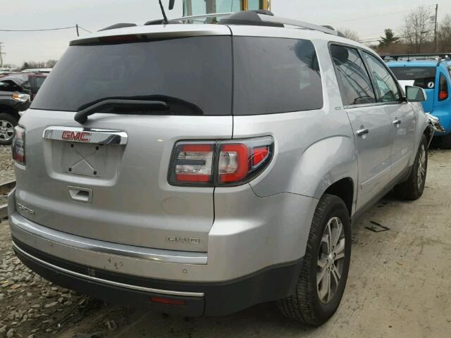 1GKKVRKD2GJ198619 - 2016 GMC ACADIA SLT ვერცხლისფერი ფოტო 4
