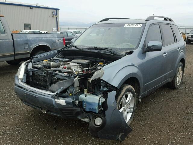 JF2SH6DC3AH776863 - 2010 SUBARU FORESTER 2 BLUE photo 2