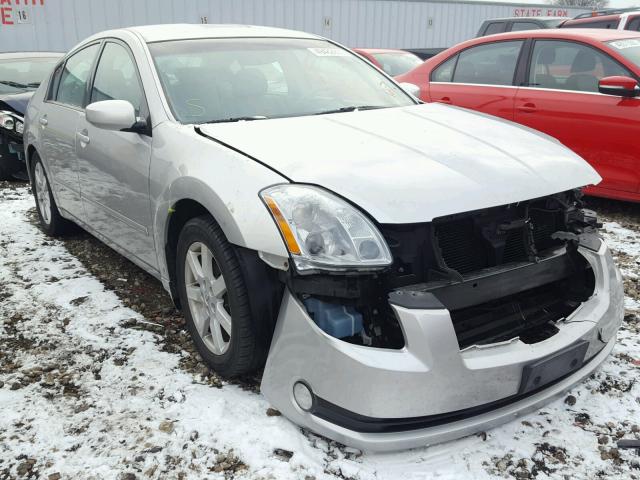 1N4BA41E24C851671 - 2004 NISSAN MAXIMA SE SILVER photo 1