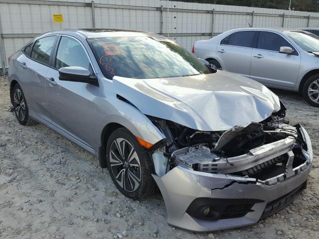 19XFC1F73GE032468 - 2016 HONDA CIVIC EXL SILVER photo 1