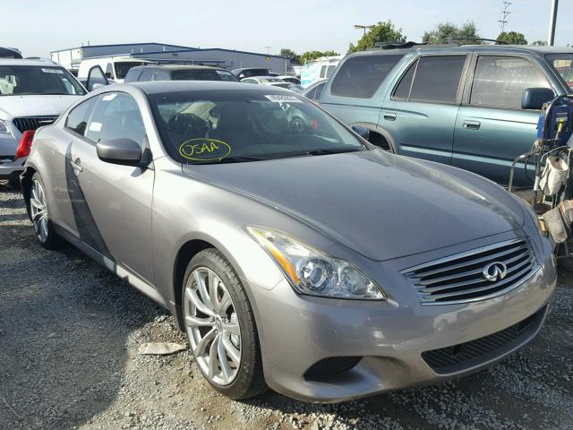 JNKCV64E59M603375 - 2009 INFINITI G37 BASE GRAY photo 1