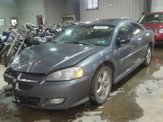 4B3AG52H34E083688 - 2004 DODGE STRATUS R/ BLUE photo 2