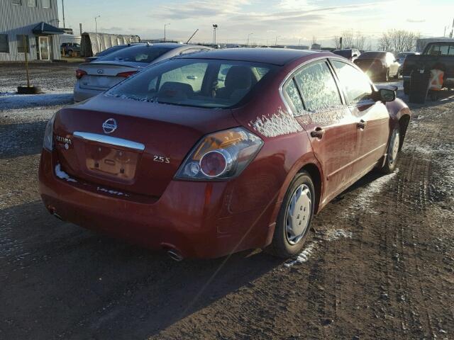 1N4AL21E89C134368 - 2009 NISSAN ALTIMA 2.5 RED photo 4