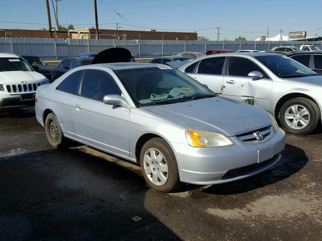 1HGEM22931L099917 - 2001 HONDA CIVIC SI SILVER photo 1