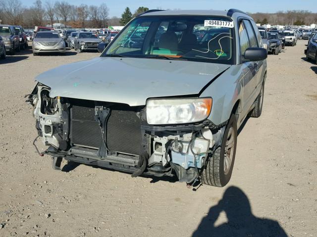 3F15G63636H702384 - 2006 SUBARU FORESTER 2 GOLD photo 2