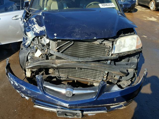 2HNYD18803H528915 - 2003 ACURA MDX TOURIN BLUE photo 9