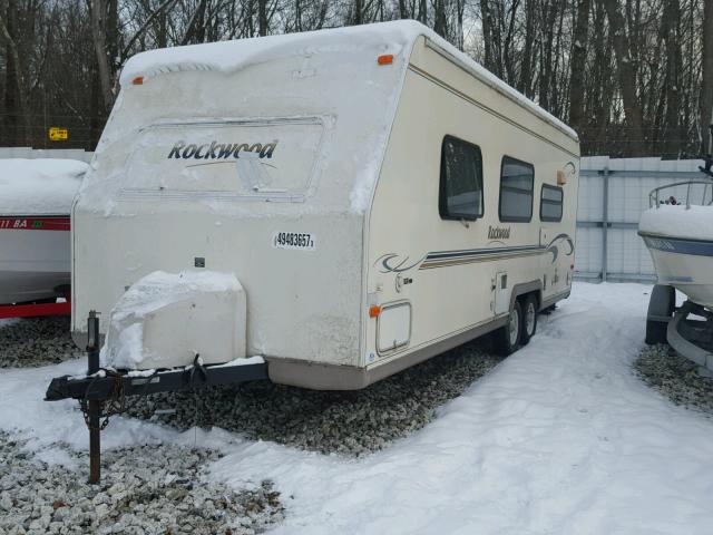 4X4TRLA212D075882 - 2002 ROCK TRAILER WHITE photo 2