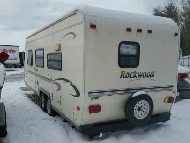 4X4TRLA212D075882 - 2002 ROCK TRAILER WHITE photo 3